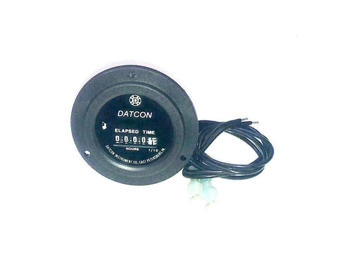 New Datcom  56181-00  Panel Mount Hour Meter 4/40 DC