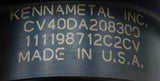 Kennametal CV40DA208300 DA200 CAT40 Double Angle  Collet Chuck Tool Holder