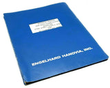 Engelhard Hanovia Models 27801-1, 27801-2, 27801-3 Arc Lamps Instruction Manual