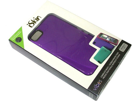 New iSkin VBBB10-PE3 Vibes Jelly Case for BlackBerry Z10 - Purple - FREE SHIPPIN
