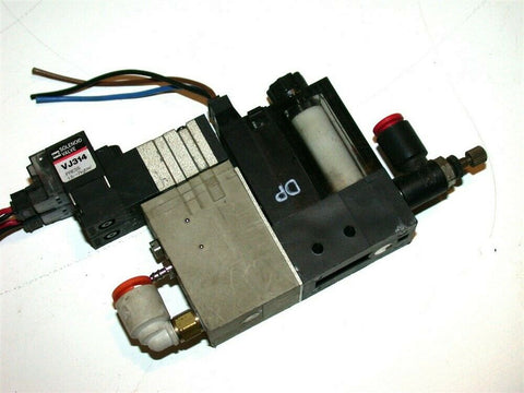 UP TO 3 SMC VACUUM EJECTOR SYSTEM NZX W/ VJ314 SOLENOID  FREE SHIPPING