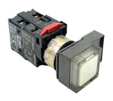 General Electric 080ADV & 080B11V Contact Block W/ White Push Button 125V 3W