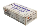 SpotNails 18010 5/8" Chisel Point 18 Gauge Galvanized Brad Nail - Box of 10,000