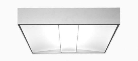 Focal Point FEQ-22-B-2-T8-D7-120-G3-AL-WH 2' X 2' 2 Lamp LED Light 120 Volts