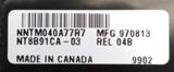 Lot of (2) Nortel NT8B91CA-03 Busy Lamp Field Module Attachment - Black