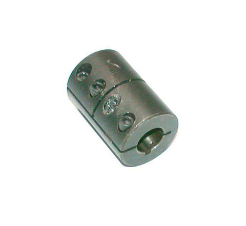GENERIC STEEL ONE-PIECE COUPLING 1/2 BORE