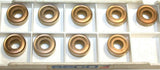 Lot of 9 New Seco Indexable Carbide Turning Inserts RCMX120400 TP1000