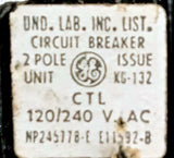 General Electric TQAL21100 2 Pole Circuit Breaker 100A 120/240VAC 1 Phase