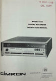 Cimron Division Model 6653 Digital Multimeter Instruction Manual