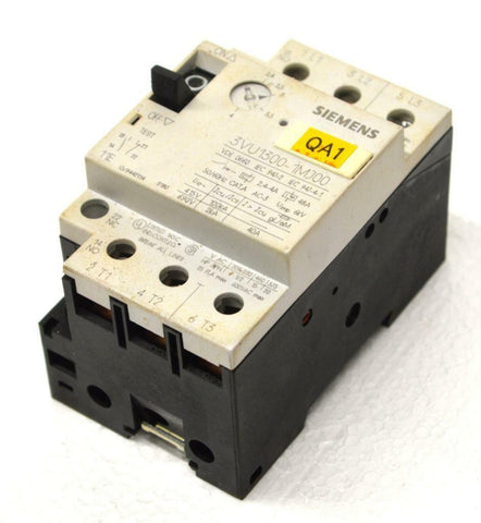 Siemens 3VU1300-1MJ00 Motor Protection Circuit Breaker 2.4-4.0A 1NO+1NC