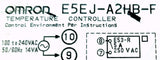 Omron E5EJ-A2HB-F Temperature Controller 100/240VAC 50/60HZ