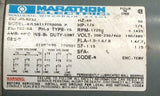 Marathon Electric  8VL56T17T5305D  3-Phase AC Motor 1/3 HP 1725 RPM