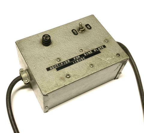 Rectifier for Sine Plate 169 VAC