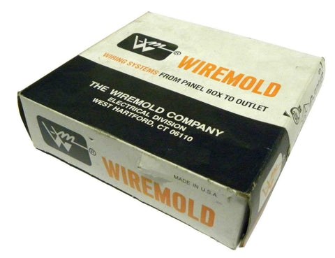 NEW IN BOX WIREMOLD G-3011E GRAY 90° FLAT ELBOW