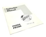 Tektronix P6006 Probe Instruction Manual