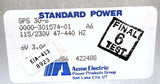 Acme Electric SPS 30-6 Standard Power Supply 6 Volts @ 3 Amps 0000-301574-01