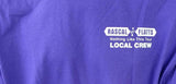Alstyle Men's Rascal Flatts Nothing Like This Tour Local Crew Purple Shirt XL