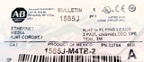 Allen-Bradley 1585J-M4TB-2 Ser. A Ethernet Media Cordset RJ45 To Flying Leads 2m
