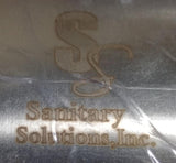 Sanitary Solutions SS2WCL7-4-316L  90° Buttweld Elbow 4" Tube OD 316L SS
