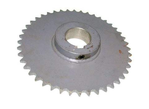BROWNING STEEL 50 ROLLER CHAIN SPROCKET 44 TOOTH  1.91 BORE 1/2" KEY