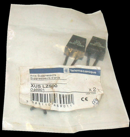 New Bag of 2 Telemecanique  XUSLZ500  Arc Surge Suppressors  30 VDC