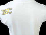 Anvil Men's Birmingham-Southern College Panthers Puma White Shirt Size Large