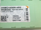 Lot of 10 Walter Indexable Turning Carbide Inserts DNMG150408-NRS WSM20S
