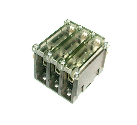 GOULD SHAWMUT 63163  POWER DISTRIBUTION TERMINAL BLOCK W/GUARD  600 VAC