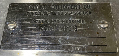 Bristol Equipment MPC-3 Manual Cycle Control – Surplus Select