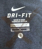 Nike Women's Dri-Fit Chicago Bears NFL Navy Short Sleeve Shirt Size Small