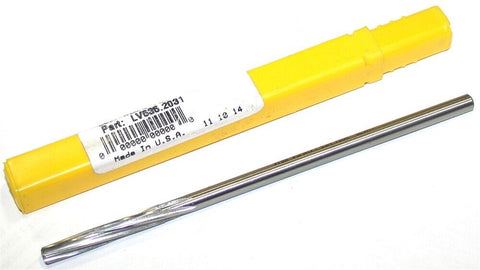 Lavallee & Ide 13/64" .2031" Straight Shank HSS Spiral Chucking Reamer LV535 New