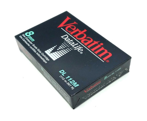 Box of (5) Verbatim DL112M 8mm Data Cartridge 5GB 367FT.