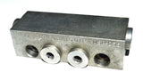 NEW LUBRIQUIP MSP-25S MANIFOLD VALVE 3500 PSI