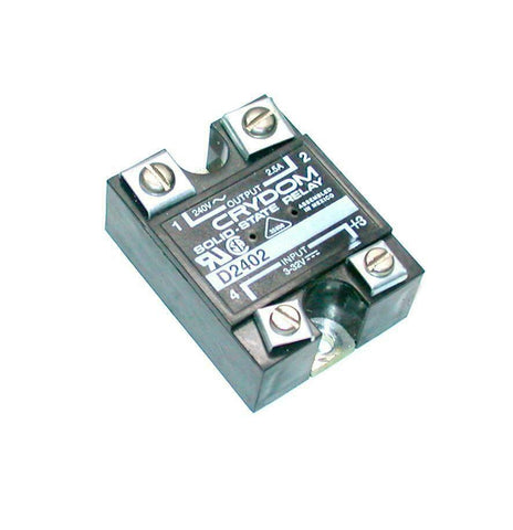 Crydom  D2402  Solid State Relay 240 VAC 2.5 AMP 3-32 VDC Logic
