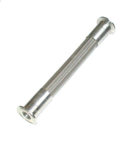 New Crane Resistoflex Stainless Steel Sanitary Tri-Clamp Hose 1" X 12" SBT-W