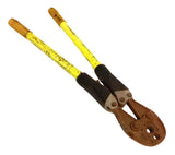 Kearney Locoloc 1/4" Oval & Stop Hand Swager Crimping Tool For Wire / Cable