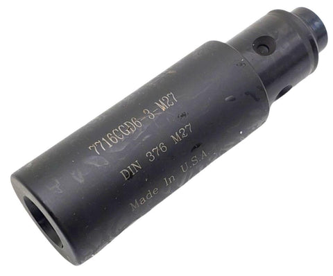 Parlec 7716CGD6-3-M27 Tapping Tap Numbertap Adapter TA10411 DIN 376 M27