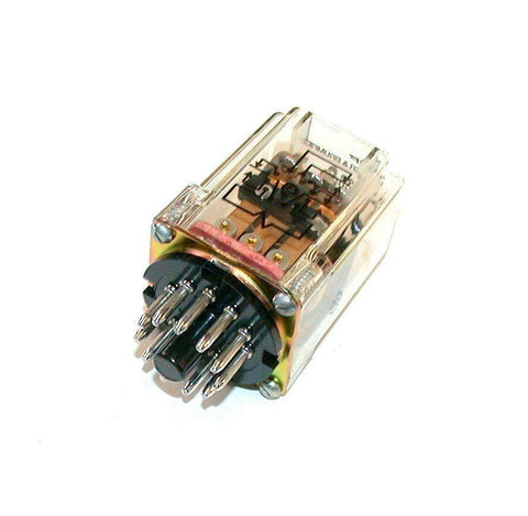 NEW POTTER & BRUMFIELD  KRP14D   GENERAL PURPOSE RELAY 5 AMP 110 VDC