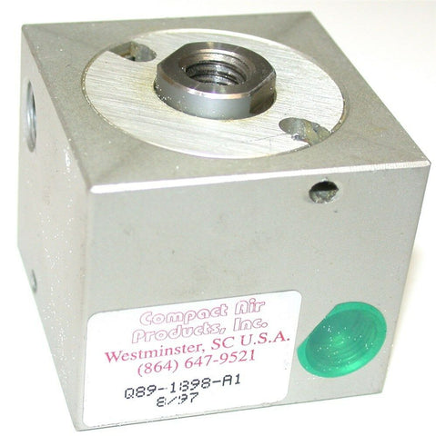 UP TO 2 NEW COMPACT AIR 1/2" STROKE PANCAKE PNEUMATIC CYLINDERS Q89-1898-A1