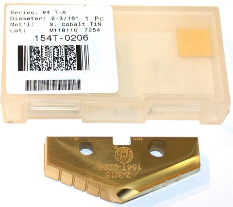 Allied Machine Original T-A 2 3/16" Carbide Spade Drilling Insert 154T-0206