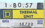 Square D B0.57 Overload Thermal Unit Heating Element (10 Available)