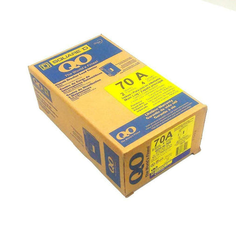 New Square D  QO2-4L70S  Circuit Breaker Load Center 70 Amp 4-Circuits