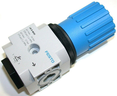 Up to 2 New Festo LR-D-MIDI Air Pressure Regulators 120517