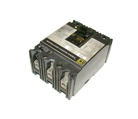 SQUARE D 3-POLE100 AMP CIRCUIT BREAKER 600 VAC MODEL  ES50E3P
