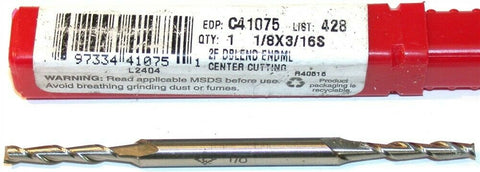 Cleveland Twist 1/8" 2 Flute Double End HSS End Mill C41075