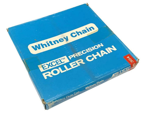 Whitney Chain 60R Excel Precision Roller Chain 10Ft 3/4" Pitch 160 Links ANSI