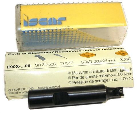 HELIQUAD Series Indexable Square Shoulder End Mill E90X D.31-W.50-06
