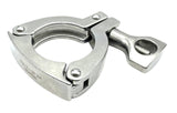 Sanitary SOB 1"-1-1/2" 304 Stainless Steel Tri-Clover Heavy Duty Clamp