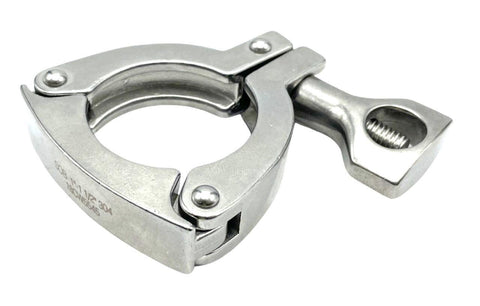 Sanitary SOB 1"-1-1/2" 304 Stainless Steel Tri-Clover Heavy Duty Clamp