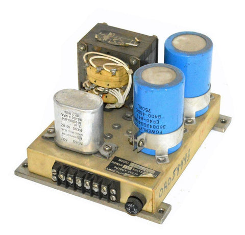 TORQUE SYSTEMS DPS-24-3 POWER SUPPLY +/-24 VOLTS @ 3 AMPS